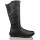 GEOX BOTA CASUAL PARA NIÑA Y MUJER BLACK  NEGRO