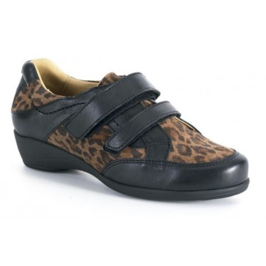 ZAPATOS CALZAMEDI TIGRE  MARRON