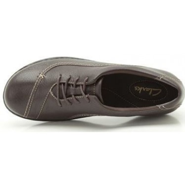 CLARKS EMBRACE LUX W BROWN