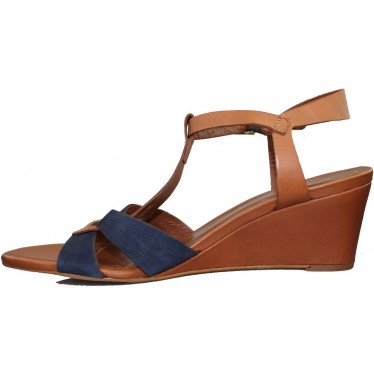 MARTINELLI ZAPATO CUÑA NUT  AZUL