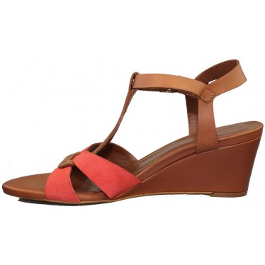 MARTINELLI ZAPATO CUÑA NUT  ROJO