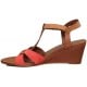 MARTINELLI ZAPATO CUÑA NUT  ROJO