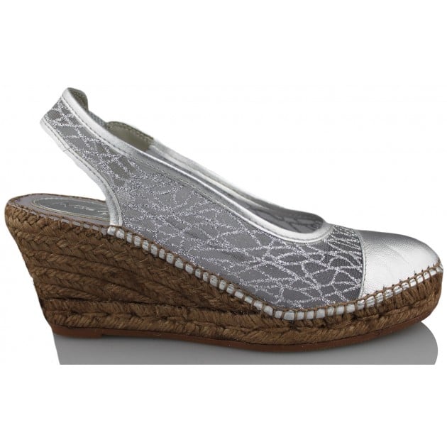 AEDO ZAPATO ESPARTO  GRIS