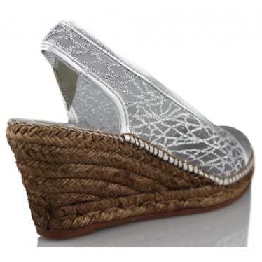 AEDO ZAPATO ESPARTO  GRIS