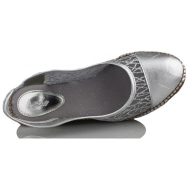 AEDO ZAPATO ESPARTO  GRIS