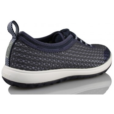 ROCKPORT WASH LACEUP  AZUL