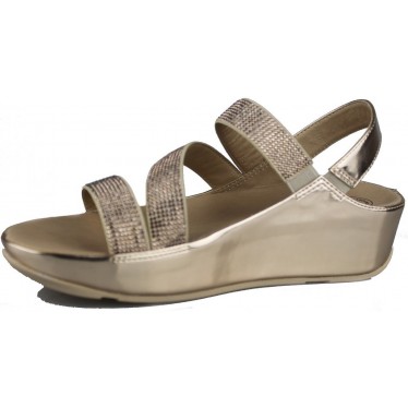 FITFLOP CRYSTALL Z STRAP SANDAL  ROSE GOLD