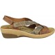 INTERBIOS SANDALIA PLANTILLA EXTRAIBLE  MARRON