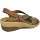 INTERBIOS SANDALIA PLANTILLA EXTRAIBLE  MARRON