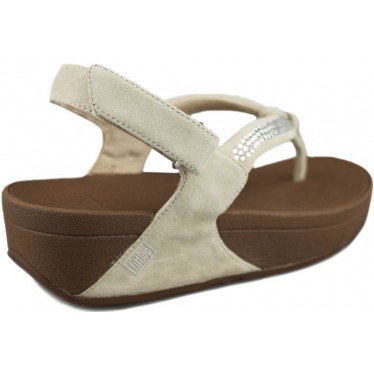 FITFLOP CRYSTAL SWIRL SANDAL TIRA  BEIGE