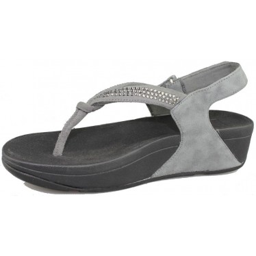 FITFLOP CRYSTAL SWIRL SANDAL TIRA  GRIS