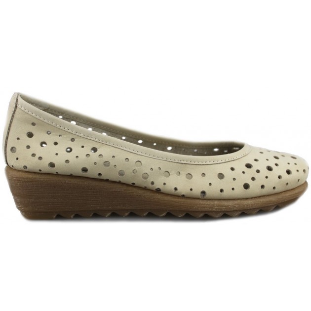 FLEXX RUN PERFED BEIGE