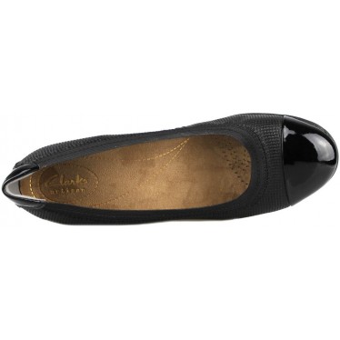 CLARKS PETULA SADIE  BLACK