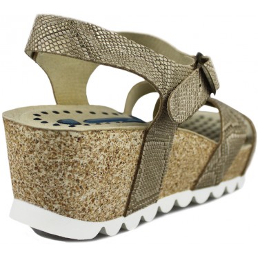 SIETE LUNAS SANDALIA COMODA MASAJE  BEIGE