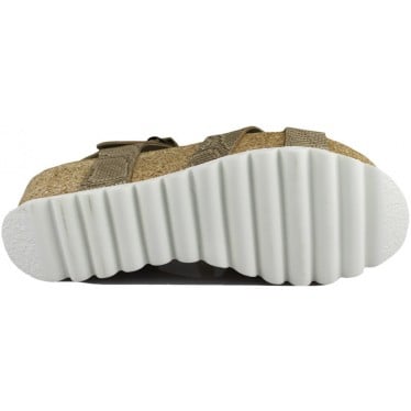 SIETE LUNAS SANDALIA COMODA MASAJE  BEIGE