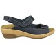 INTERBIOS SANDALIA VELCRO HEBILLA  MARINO