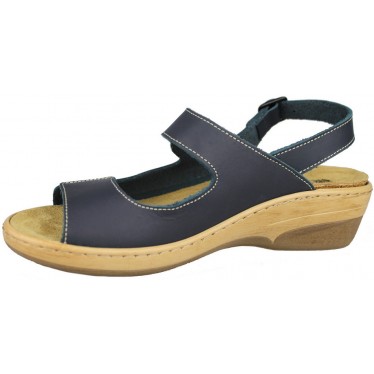 INTERBIOS SANDALIA VELCRO HEBILLA  MARINO