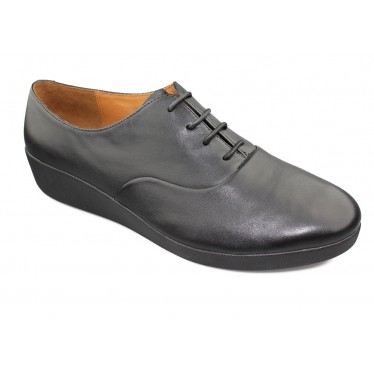FITFLOP F-POP OXFORD BLACK PIEL  BLACK