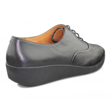 FITFLOP F-POP OXFORD BLACK PIEL  BLACK