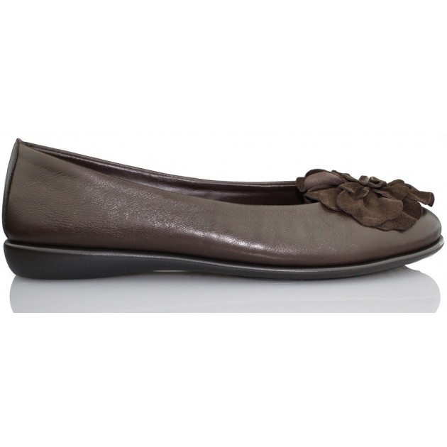 FLEXX BAILARINA COMODA DE MUJER MARRON