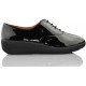 FITFLOP F-POP OXFORD ZAPATO MUJER COMODO  BLACK