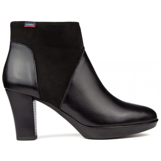 BOTINES TACÓN CALLAGHAN GALÁCTICA W NEGRO