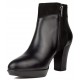 BOTINES TACÓN CALLAGHAN GALÁCTICA W  NEGRO