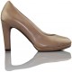 ROCKPORT ALLY PLAIN PUMP W  TAUPE