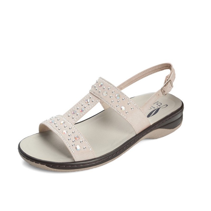 DTORRES CALVIA SANDALIA ANATOMICA  BEIGE