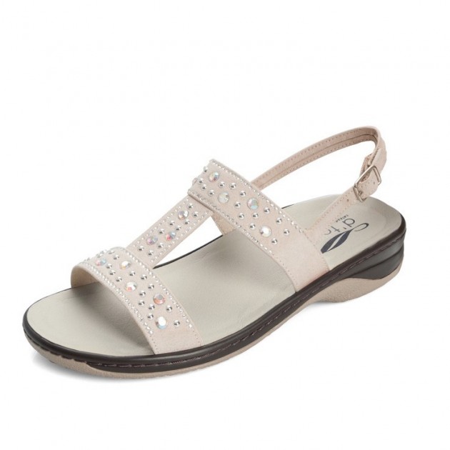 DTORRES CALVIA SANDALIA ANATOMICA BEIGE