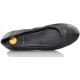 FITFLOP BALLERINA PIEL BAILARINA COMODA DE MUJER  NEGRO