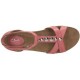 CLARKS RAFFI SCENT LEATHER W  CORAL