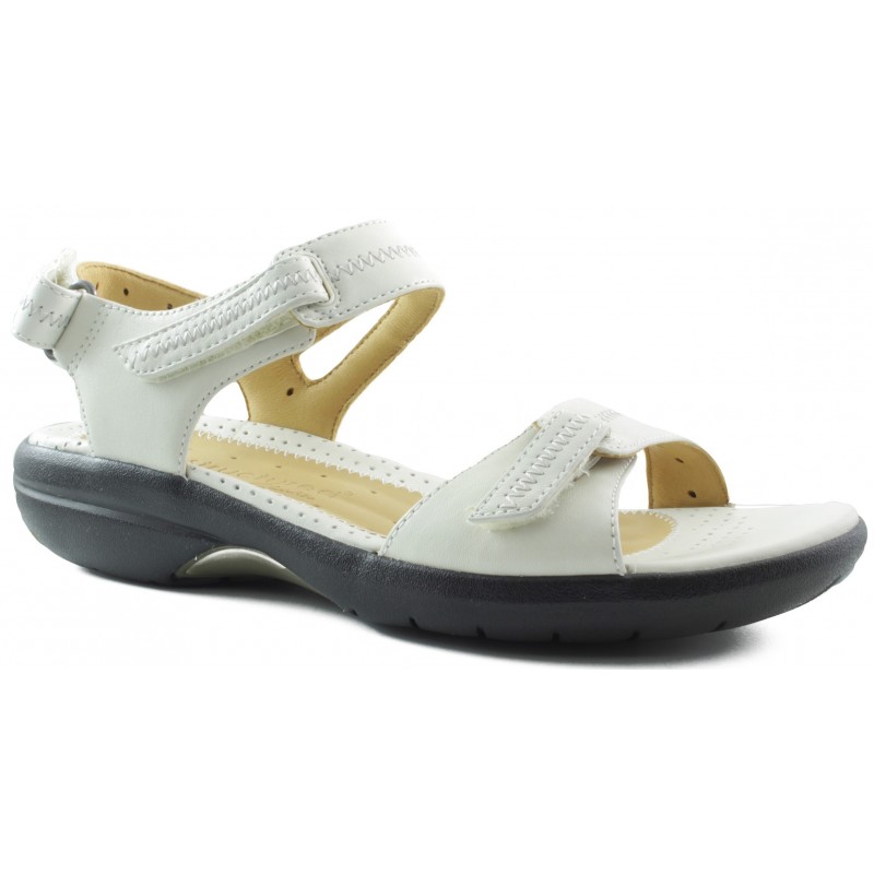 CLARKS UN GALLEON COTTON SANDALIA MUJER COMODA  BLANCO