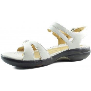CLARKS UN GALLEON COTTON SANDALIA MUJER COMODA  BLANCO