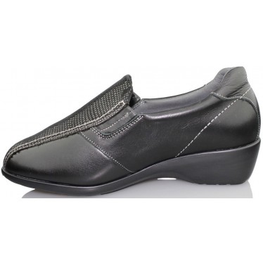 ZAPATO DTORRES TURIN ANCHO ESPECIAL  NEGRO