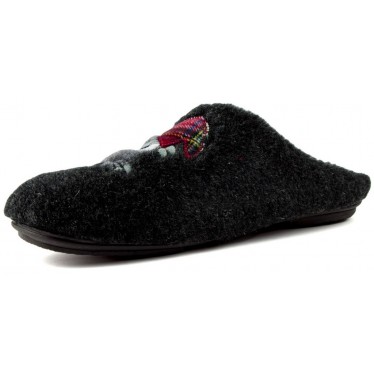 VULLADI CAS ZAPATILLAS A DORMIR CANSINOS  NEGRO