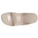 FITFLOP LULU SHIMMER SUEDE SLIDE  ROSA