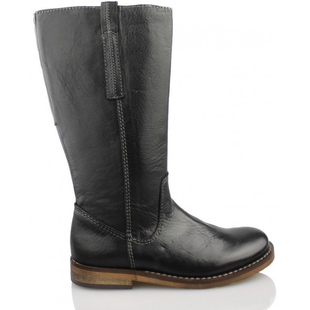 ACEBOS CAMPERA BOTA NIÑA MUJER NEGRO