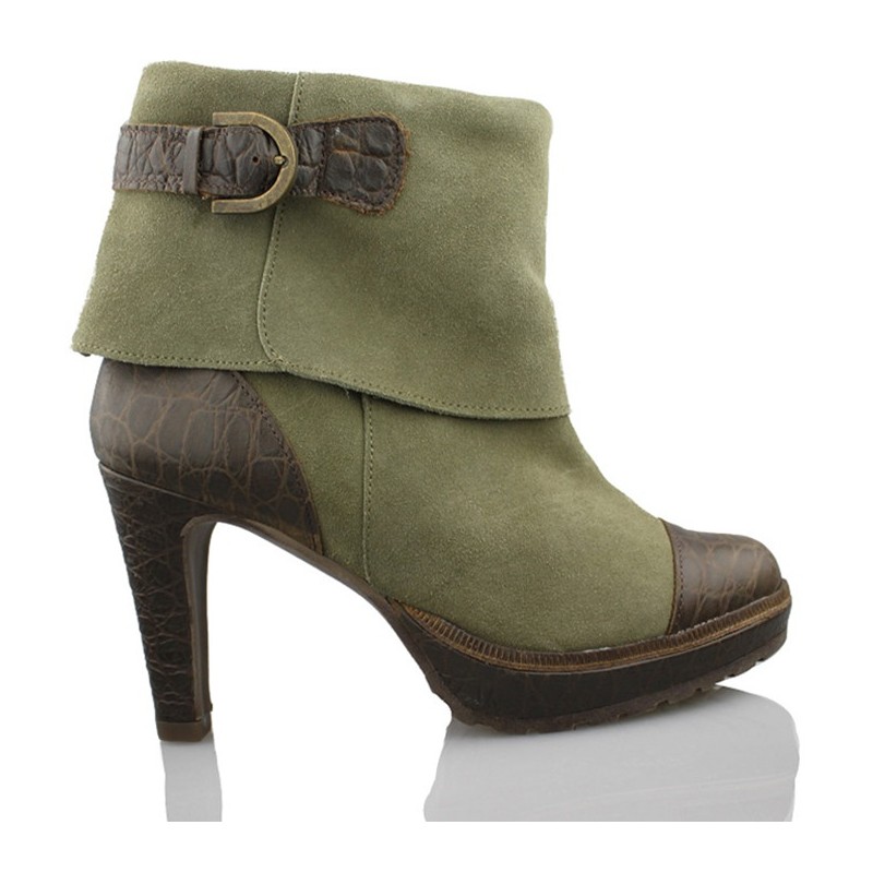 VIENTY BOTIN SOLAPA INGLESA  VERDE