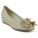 MARIAN BAILARINA FIESTA PARA MUJER CUÑA  BEIGE