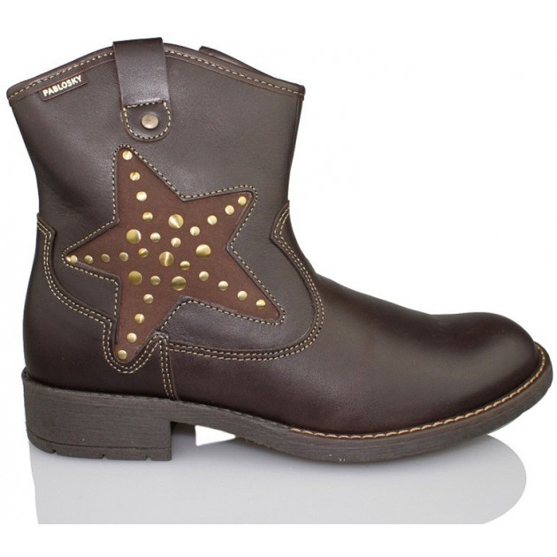 PABLOSKY OPERA BOTIN NIÑA MARRON