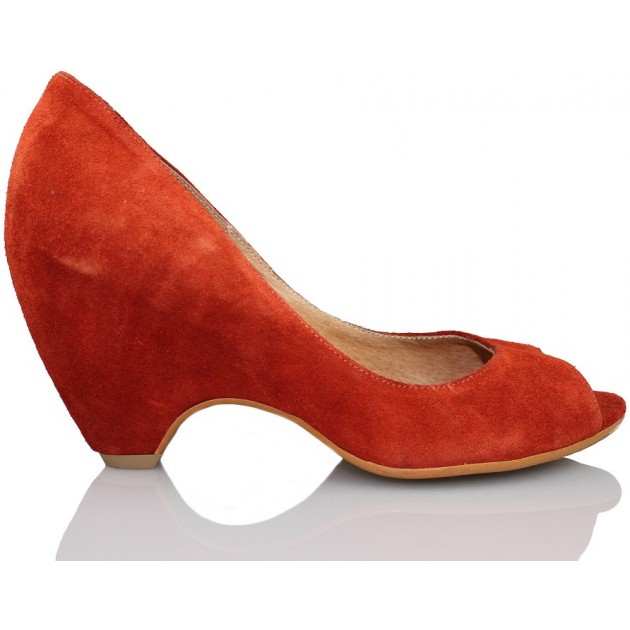 VIENTY SALON FLORAL ROJO