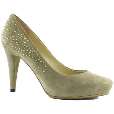 CAFè NOIR ZAPATO TACON MUJER TAN