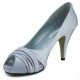 ANGEL ALARCON RASO ZAPATO DE TACON  PLATA