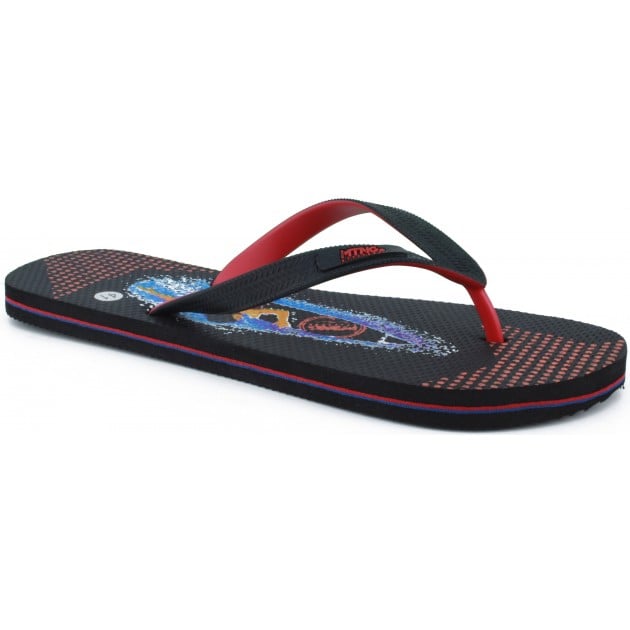MUSTANG CHANCLAS PLAYA HOMBRE NEGRO