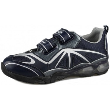 GEOX J LT ECLIPSE LUCES  AZUL