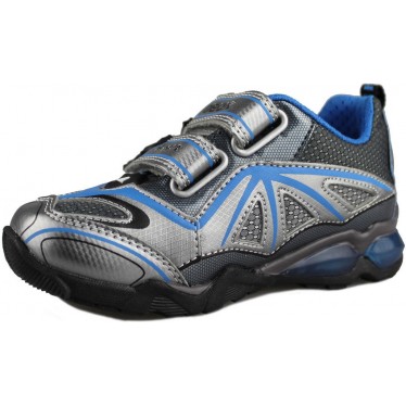 GEOX J LT ECLIPSE LUCES  GRIS