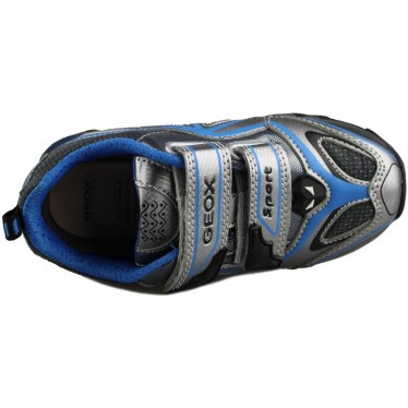 GEOX J LT ECLIPSE LUCES  GRIS