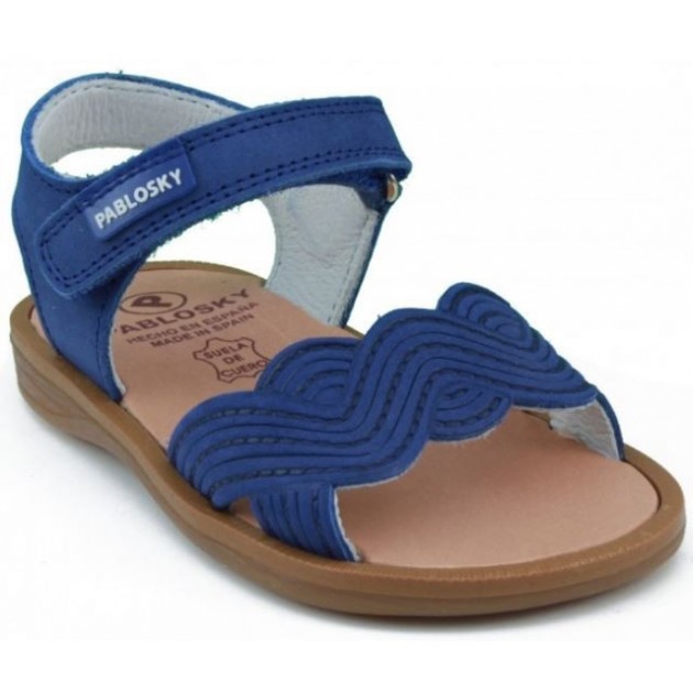 PABLOSKY OLIMPO SANDALIA NIÑA AZUL