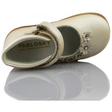 PABLOSKY ZAPATOS NAPA POWDER  BEIGE